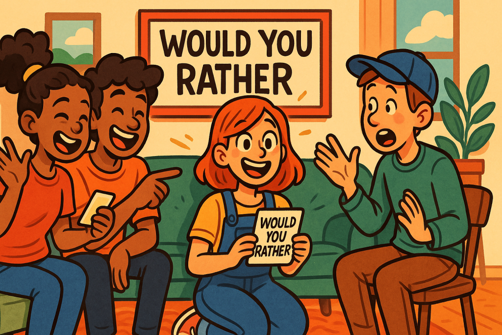 100 Clean Would You Rather Questions for All Ages