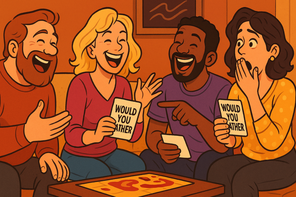 50 Funny Would You Rather Questions for Adults